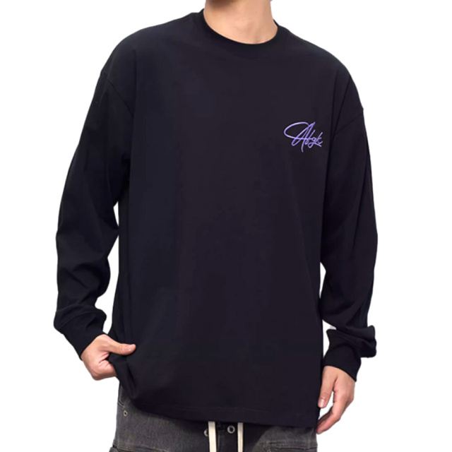 Combed Cotton Long Sleeve Tee