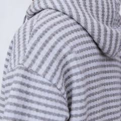 210gsm 55%Cotton 37%Polyester 3%Spandex Stripe Waffle 1359#