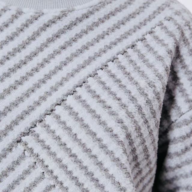 210gsm 55%Cotton 37%Polyester 3%Spandex Stripe Waffle 1359#