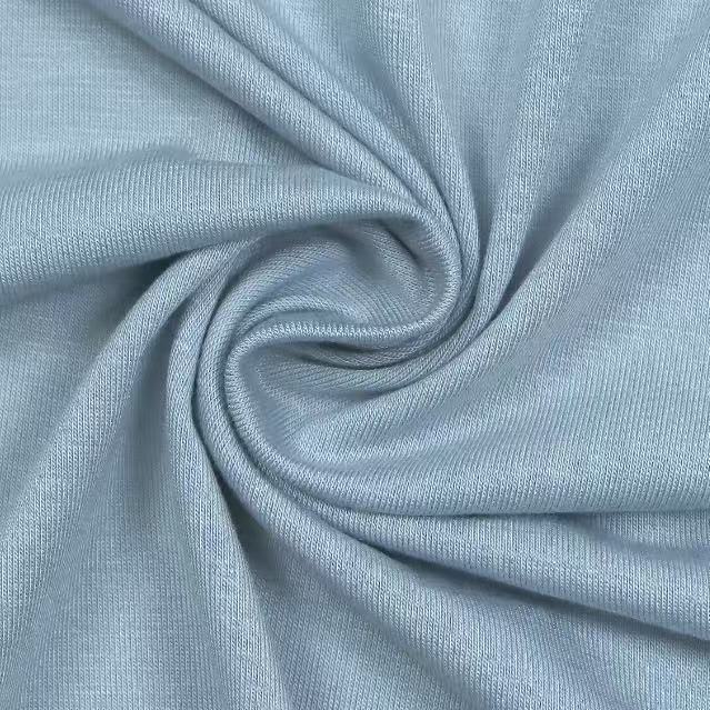 95% Bamboo 5%Spandex 50's 145gsm Jersey/Plain Fabric