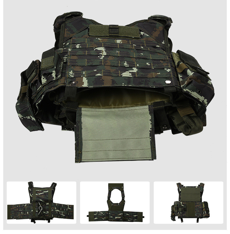 1000D Nylon Tactical Gear Military Airsoft CS Game Hunting MOEEL Army Laser Cut Vest