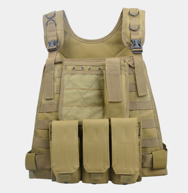 Latest Fashion Full Protection Military Tactical Vest Molle Chaleco Tactico Laser Cut Plate Carrier Bullet Proof Vest