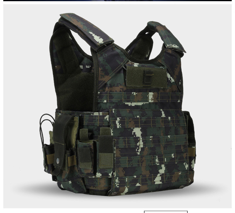 1000D Nylon Tactical Gear Military Airsoft CS Game Hunting MOEEL Army Laser Cut Vest