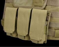 Latest Fashion Full Protection Military Tactical Vest Molle Chaleco Tactico Laser Cut Plate Carrier Bullet Proof Vest