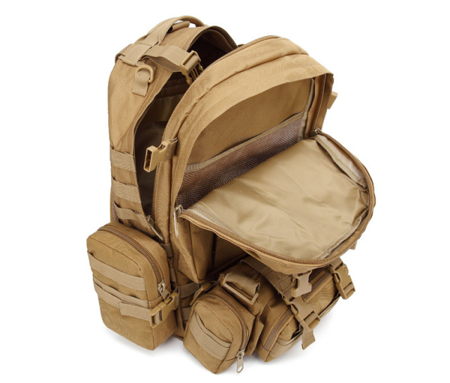 New Style Large Volume Backpacks Camouflage Assault Multi-purpose Nylon Outdoor Tactical Equipment Backpack