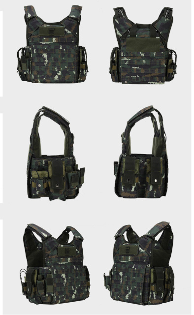 1000D Nylon Tactical Gear Military Airsoft CS Game Hunting MOEEL Army Laser Cut Vest