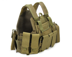 Tactical Hunting Safety Vest Fishing Plate Carrier Molle Camo Style Tactical Vest with Pouches