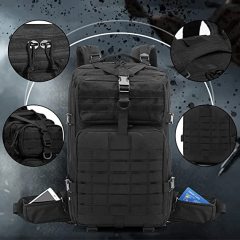 Military Tactical Backpack, Large Military Pack Army 3 Day Assault Pack Molle Bag Rucksack