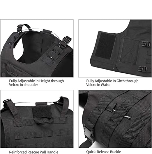Outdoor Quick ReleaseTactical Military Vest Airsoft Vest