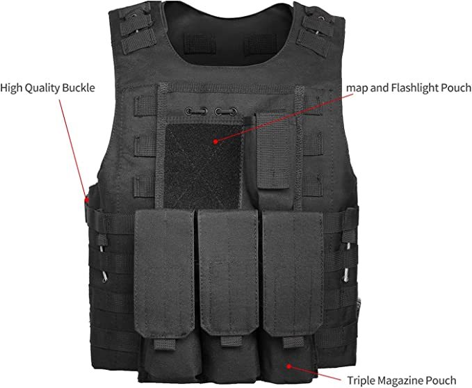 Outdoor Quick ReleaseTactical Military Vest Airsoft Vest