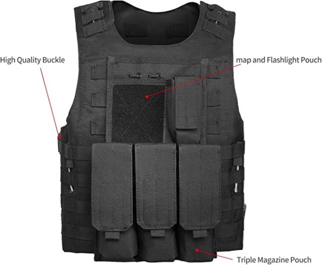 Outdoor Quick ReleaseTactical Military Vest Airsoft Vest