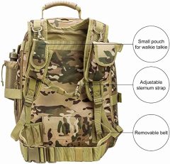 Backpack for Men Large Military Backpack Tactical Travel Backpack for Work,School,Camping,Hunting,Hiking