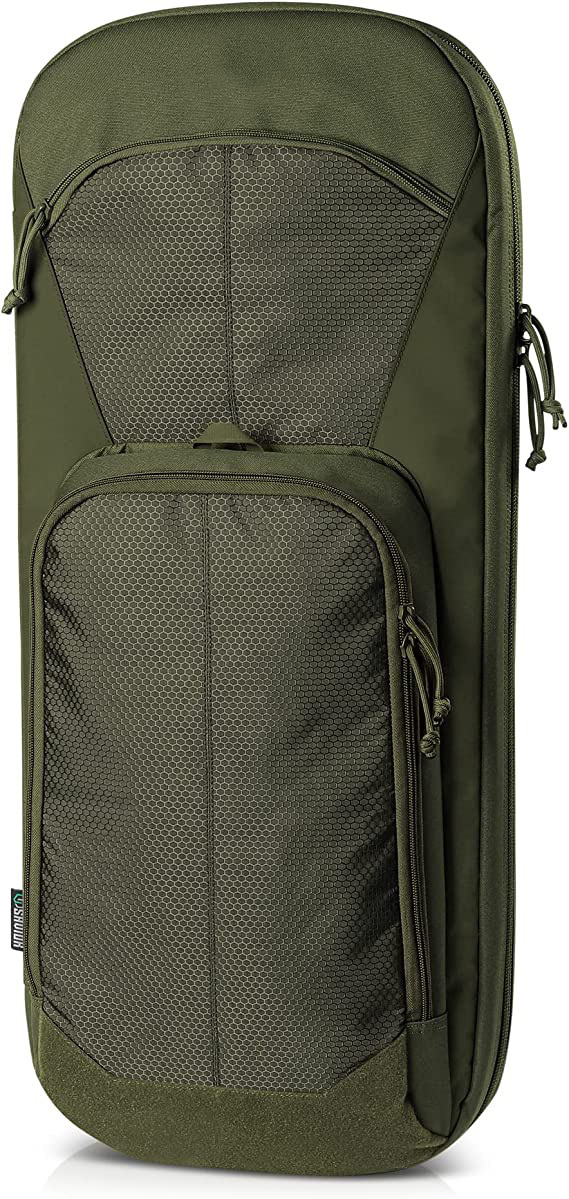 Specialist Series 30” 34” Tactical SBR Rifle Bag Gun Backpack Soft Firearm Case with Compartment, Perfect Bug Out Truck Bag, Hideable Backpack Straps, MOLLE Panel