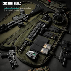 Specialist Series 30” 34” Tactical SBR Rifle Bag Gun Backpack Soft Firearm Case with Compartment, Perfect Bug Out Truck Bag, Hideable Backpack Straps, MOLLE Panel