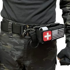 Upgrade Lasr Cut Design Tourniquet Pouch & Trauma Medical Shear Flashlight Pouch Holder