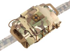 Tactical Medical Molle First Aid Pouch Two Piece System Micro Med kit Emergency Hunting Bag