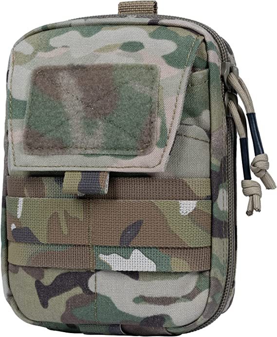 Multiuse Tool Holder Pouch MOLLE Organizer with Pockets & Tool Slots