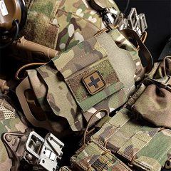 Tactical Medical Molle First Aid Pouch Two Piece System Micro Med kit Emergency Hunting Bag
