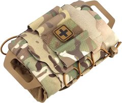 Tactical Medical Molle First Aid Pouch Two Piece System Micro Med kit Emergency Hunting Bag