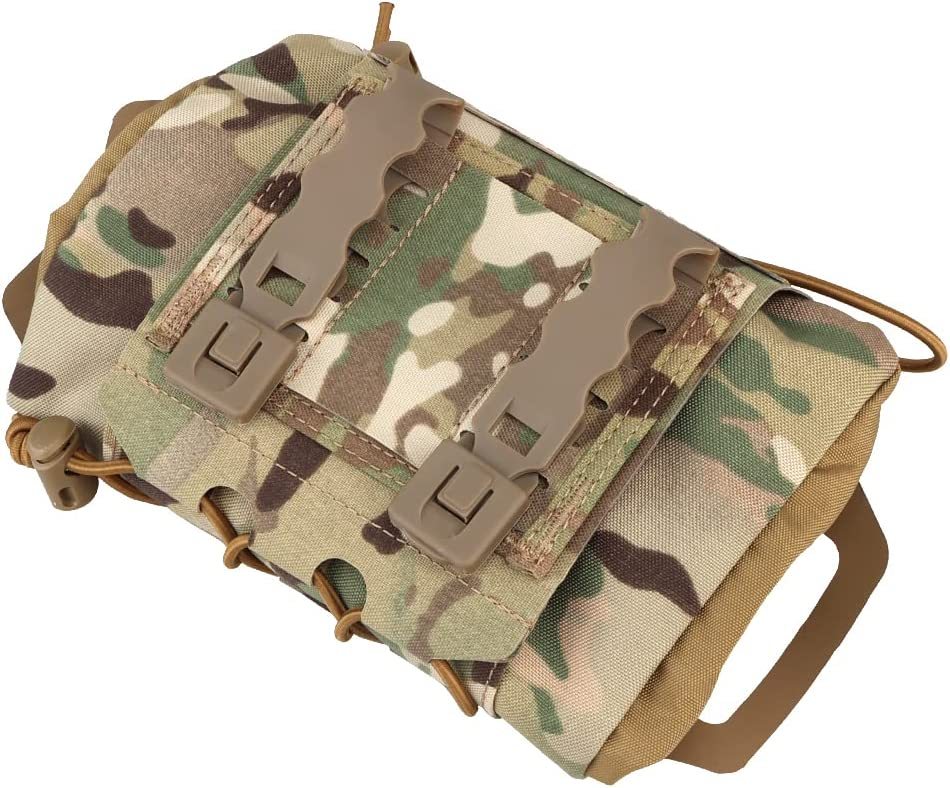 Tactical Medical Molle First Aid Pouch Two Piece System Micro Med kit Emergency Hunting Bag