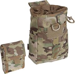SPANKER Molle Dump Pouch Drawstring Magazine Utility Pouch Folding Dump Pouch Waist Bag