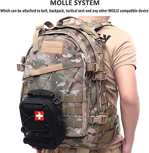 Tactical MOLLE Rip Away EMT First Aid IFAK Pouch