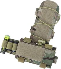 Tactical Helmet Battery Pouch Counterweight Pouch MK1 Helmet Battery Pack Balance Weight Bag with Hook&Loop for Tactical Helmet