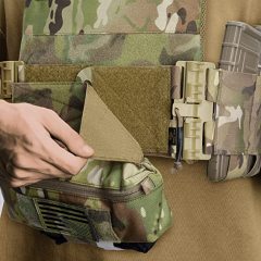 Tactical Mini Drop Pouch Fanny Pack Tool Pouch for Tactial Vest Chest Rig