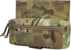Tactical Mini Drop Pouch Fanny Pack Tool Pouch for Tactial Vest Chest Rig