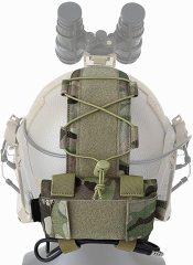 Tactical Helmet Battery Pouch Counterweight Pouch MK1 Helmet Battery Pack Balance Weight Bag with Hook&Loop for Tactical Helmet