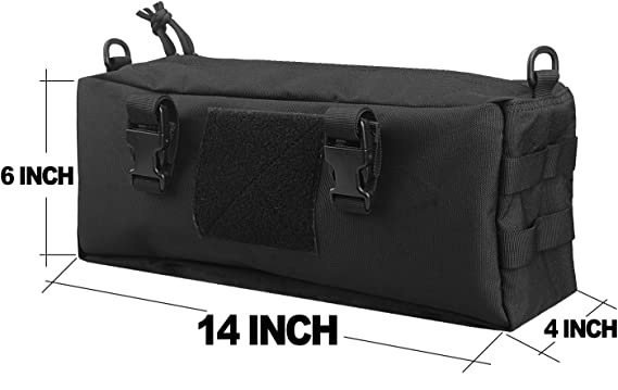Tactical Pouch Multi-Purpose Large Capacity Increment Pouch Short Trips Bag