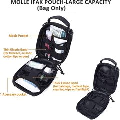 Tactical MOLLE Rip Away EMT First Aid IFAK Pouch