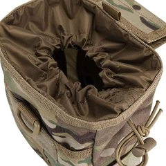 SPANKER Molle Dump Pouch Drawstring Magazine Utility Pouch Folding Dump Pouch Waist Bag