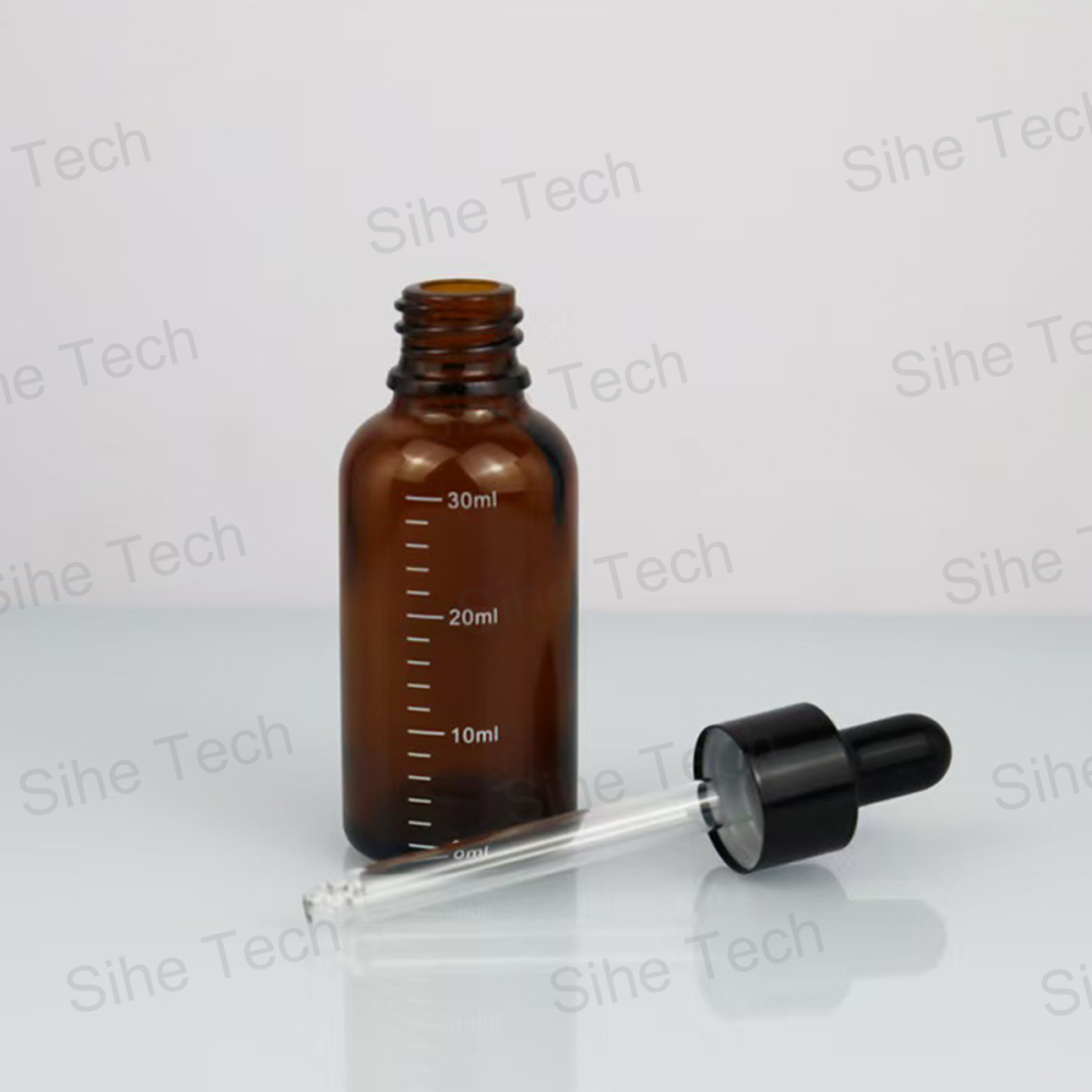 473ml 16oz Cough Syrup Amber Red Writing Cap Plastic Bottle With Alpharma Labels