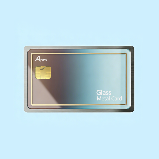 Glass-Metal Card