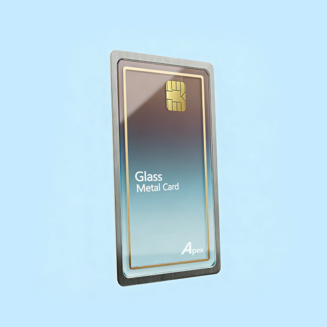 Glass-Metal Card
