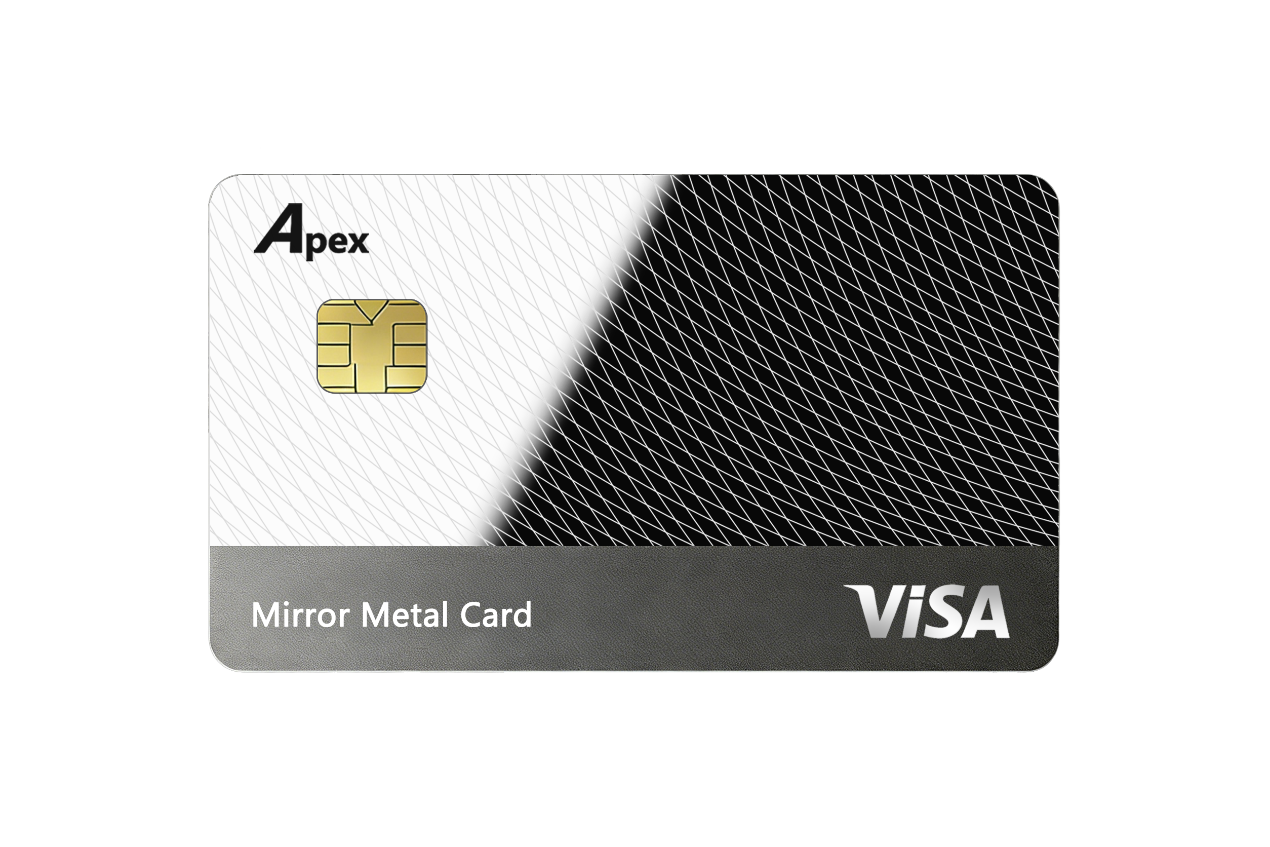 Mirror Finish Metal Card