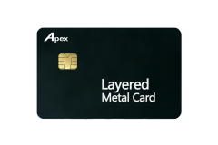 Layered Metal Card