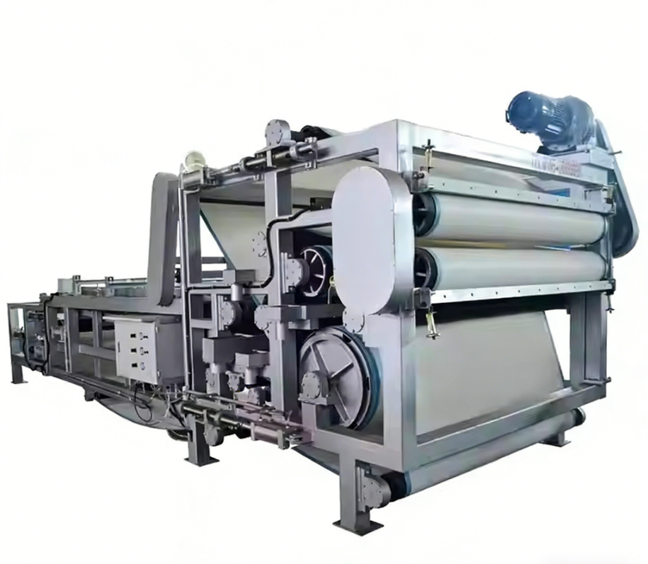 Belt-type horizontal press