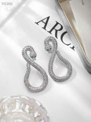 Snake Zircon Earrings