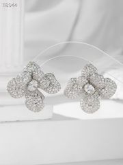 Flower Zircon Earrings