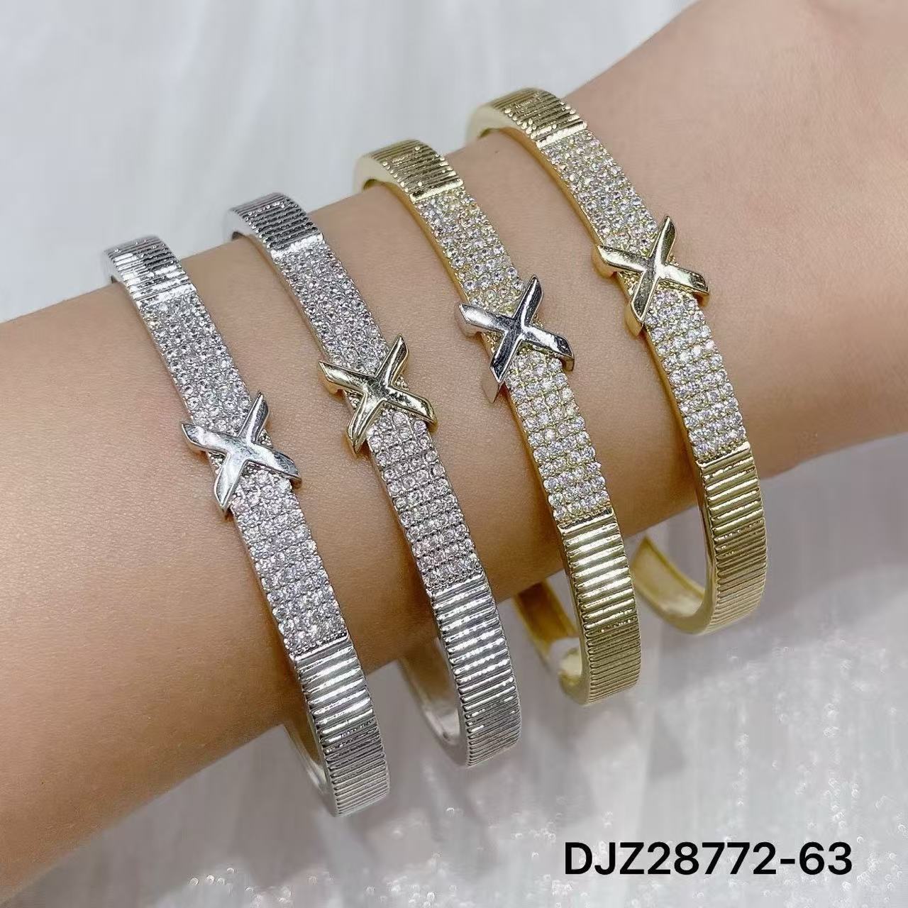 Luxury Designer X-Shaped Bracelet