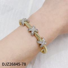 Luxury Designer X-Shaped Bracelet