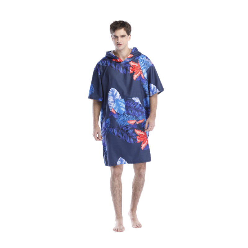 Printed Poncho Towel