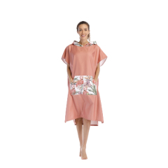 Printed Poncho Towel