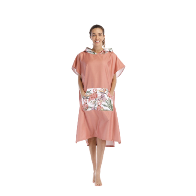 Printed Poncho Towel