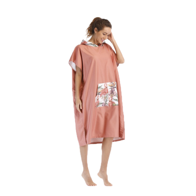 Printed Poncho Towel