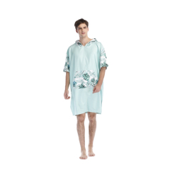 Printed Poncho Towel