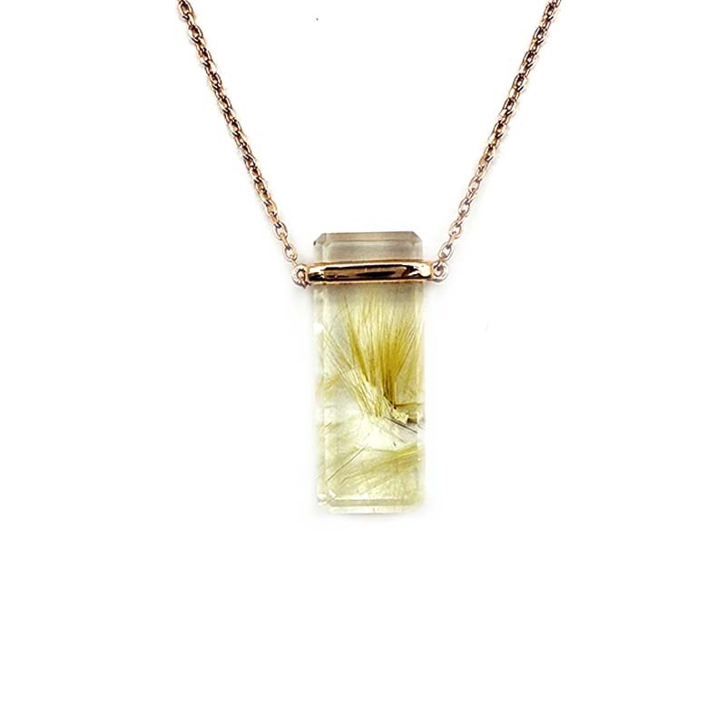 Shinecrys- hair crystal S925 pedant