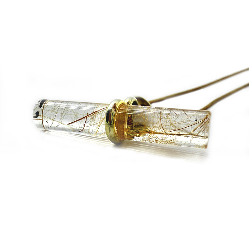 Shinecrys-hair crystal S925 pedant